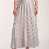 Frank Lyman - Woven skirt silver