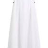 Karl Lagerfeld - poplin skirt