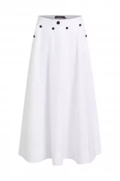Karl Lagerfeld - poplin skirt