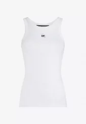 Karl Lagerfeld - Ikon ribbed tank top