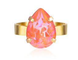 Caroline Svedbom - Mini drop ring gold