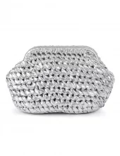 Close to my heart - Silver Clutch bag