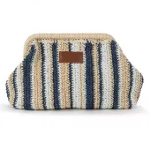 Close to my heart - Raffia Clutch