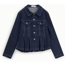 PLEASE - MARIE BLU DENIM JACKET