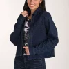 Frank Lyman - Glitter denim jacket