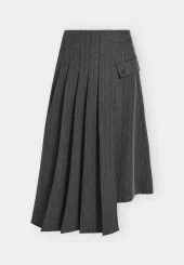 KARL LAGERFELD - PINSTRIPE TAILORED SKIRT