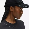 Karl Lagerfeld - Signature Stud Visor Cap