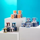 JONATHAN ADLER - Druggist Mugs - Set of 4