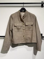 RAH OSLO - Herringbone Short Blazer