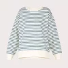 Blue - Nanna Striped Sweat
