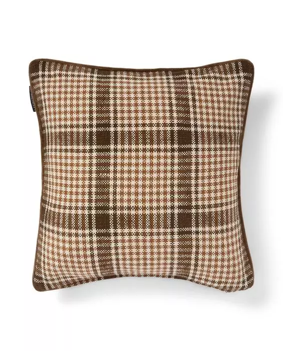 LEXINGTON - CHECKED RECYCLED COTTON VELVET