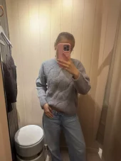 BLUE - Michaela Cable Knit
