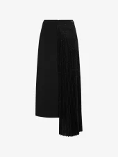 Karl lagerfeld - asymetric seuqin skirt