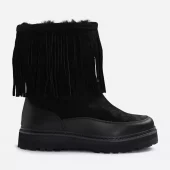 Tag boot fringes