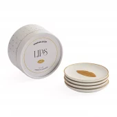 Jonathan adler - Lips coasters - set of 4