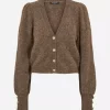 SyringabrushedBBKrista knit cardigan