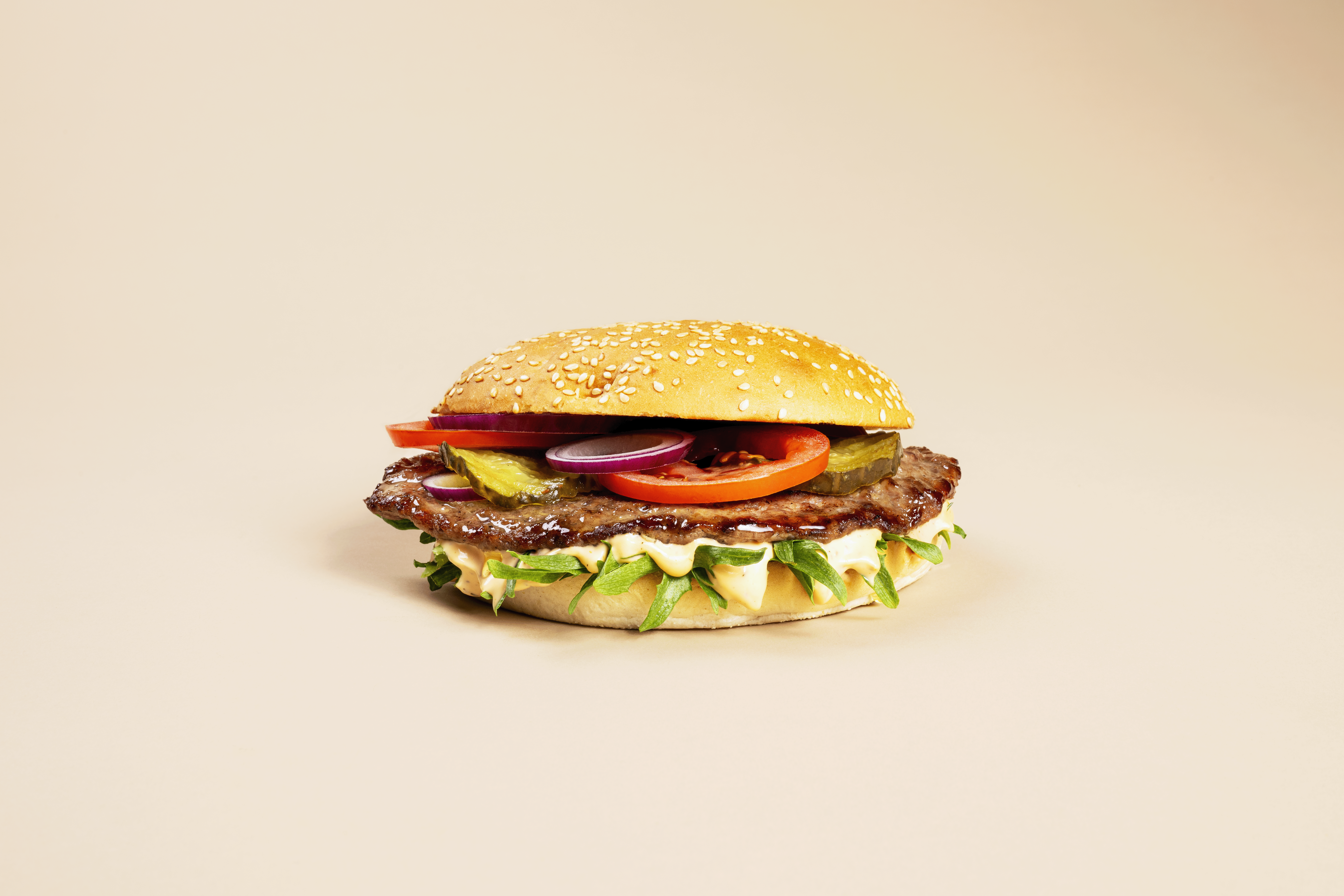 Løvstekburger