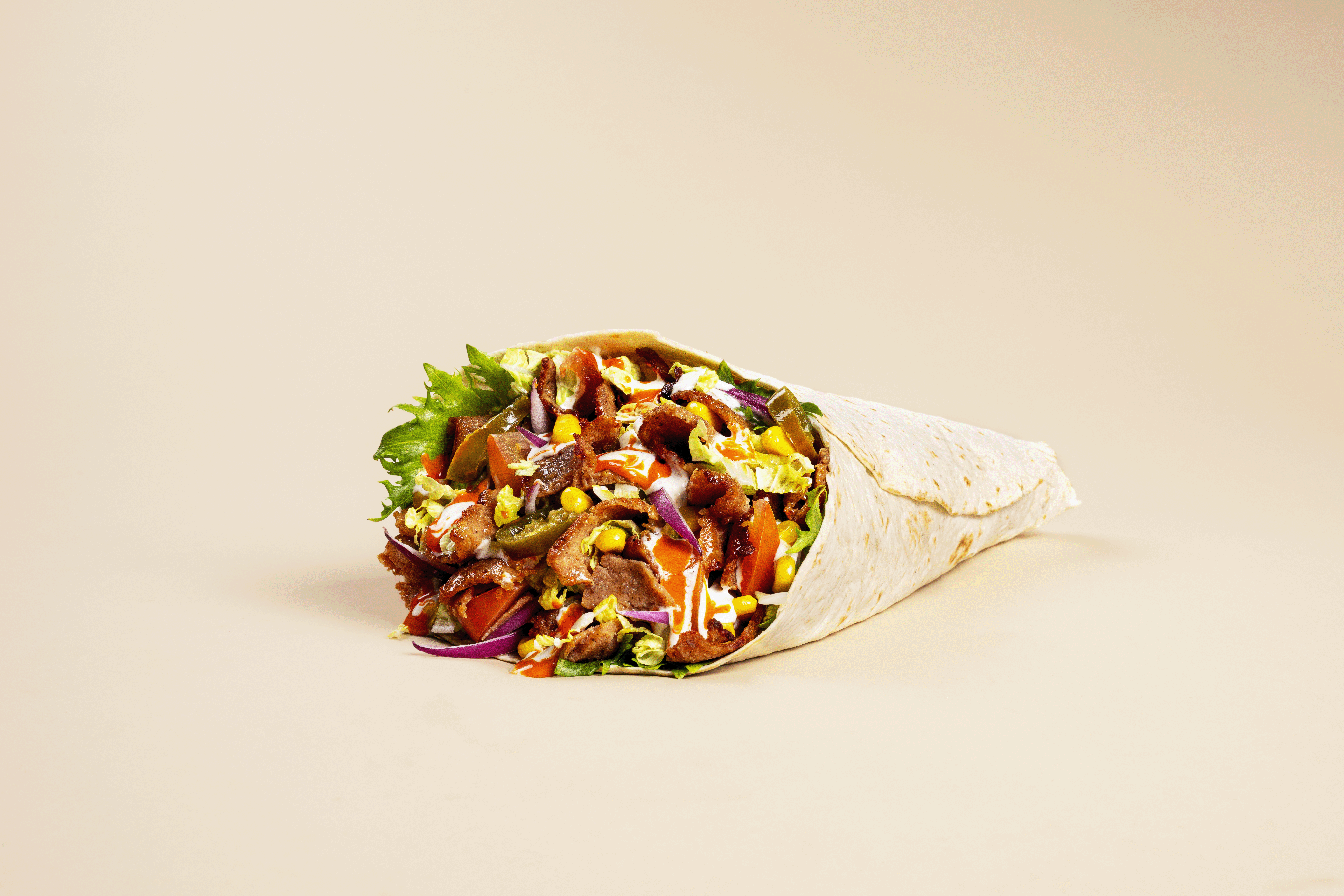 Kebab i rull