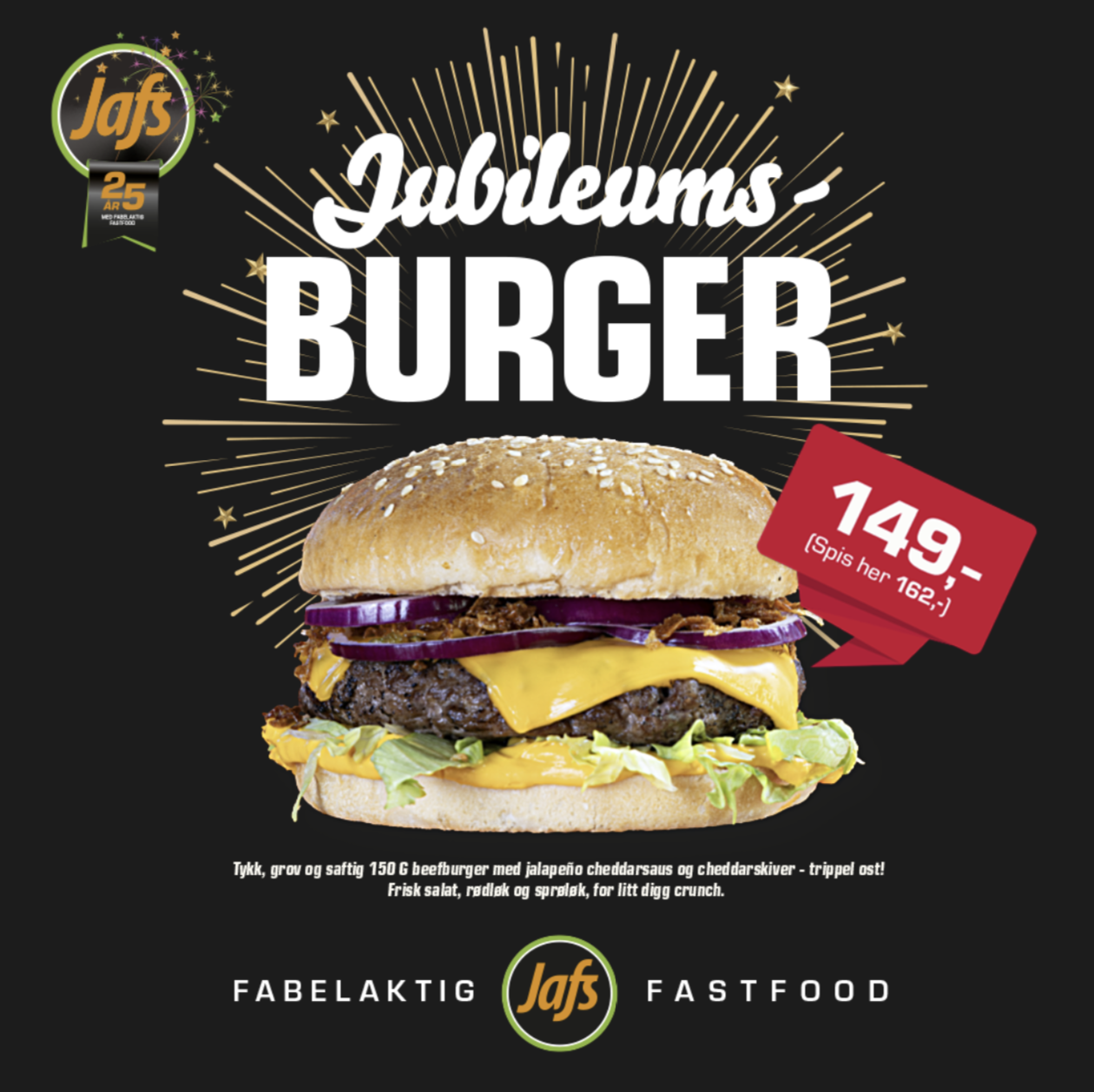 Jubileums burger