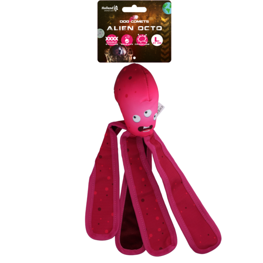 Dog Comets Alien Octo L Pink