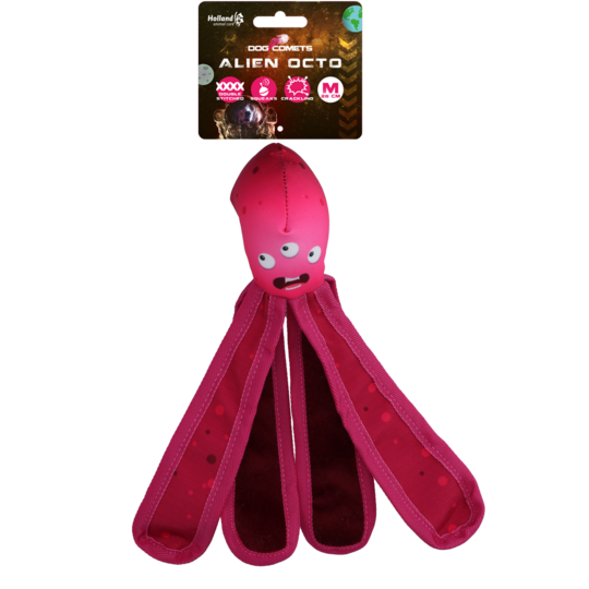 Dog Comets Alien Octo M Pink