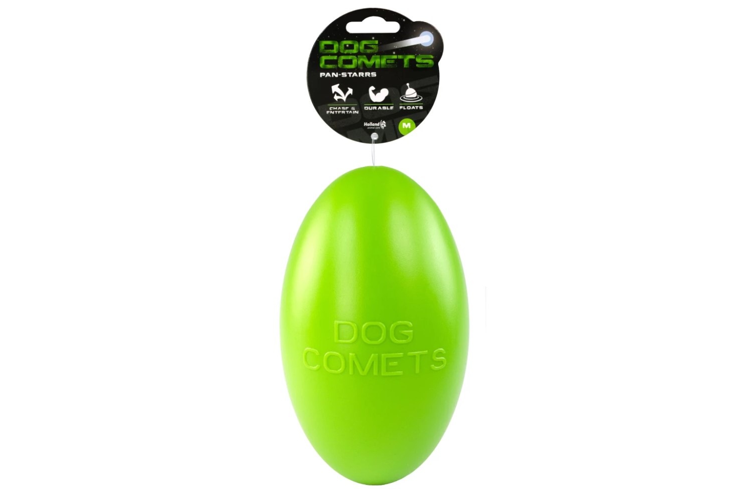 Dog Comets Pan-Stars Green Medium (20cm)
