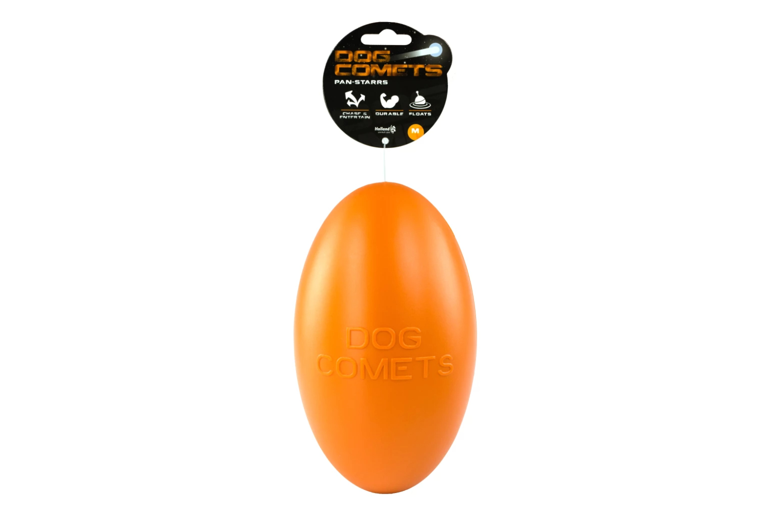 Dog Comets Pan-Stars Orange Medium (20cm)