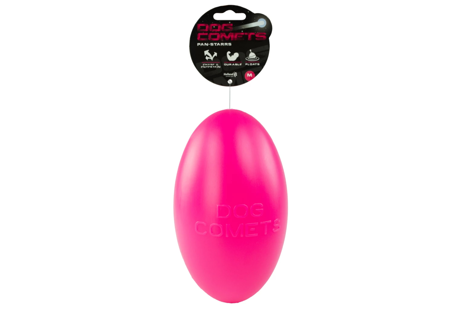 Dog Comets Pan-Stars Pink Medium (20cm)