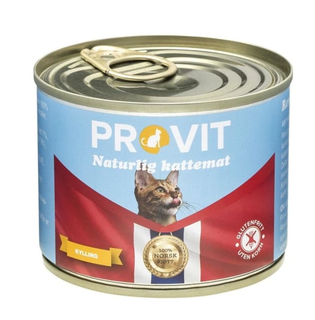Provit boksemat Katt m/kylling185g