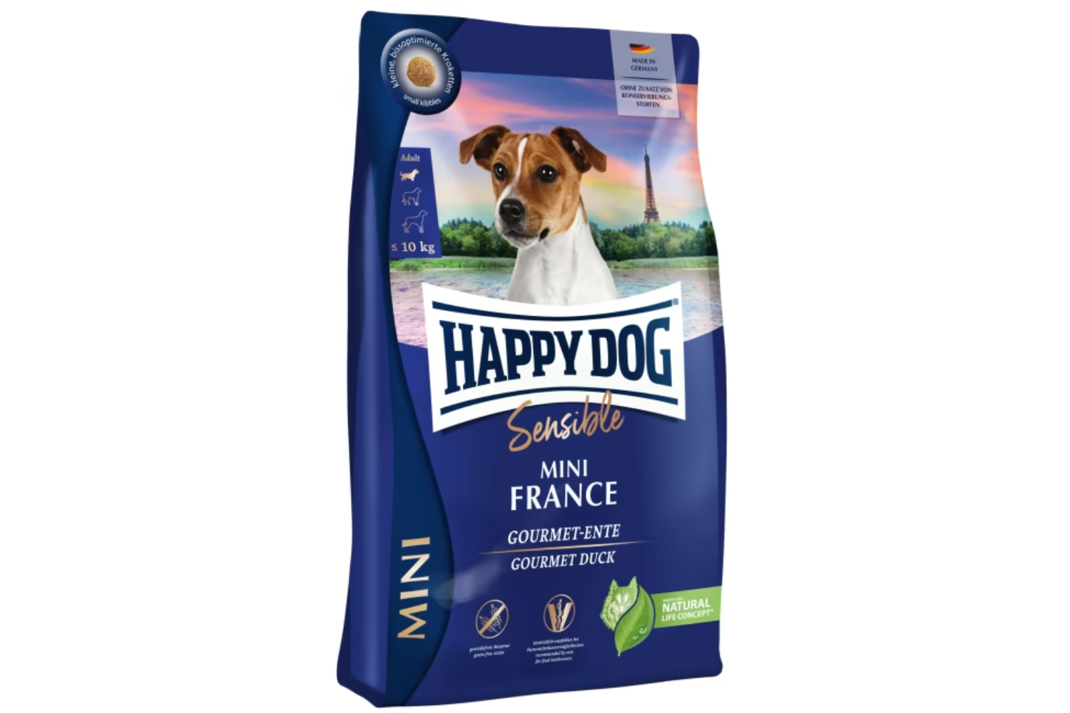 Happy Dog Sensible Mini France M/And og Potet 4kg