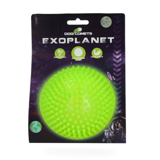 Dog Comets Exoplanet Spiky Ball L Green