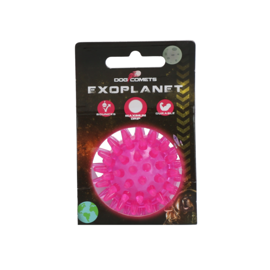 Dog Comets Exoplanet Spiky Ball S Pink