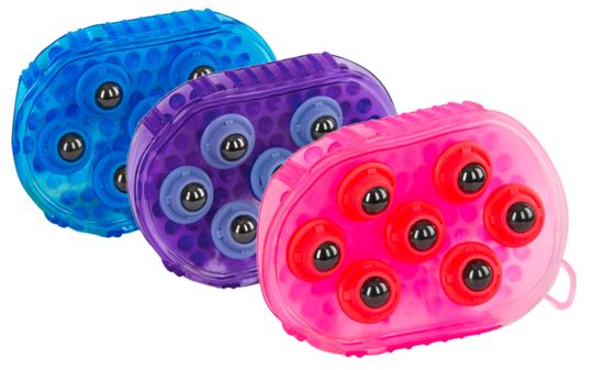 Kerbl Brush magnetic massage Lilla