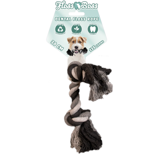 Floss Toss Dental Rope 2 knot 30 cm