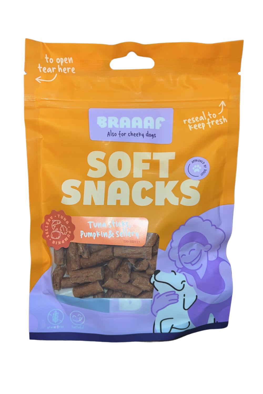 Braaaf Soft SnackTuna w/Pumpkin & Celery