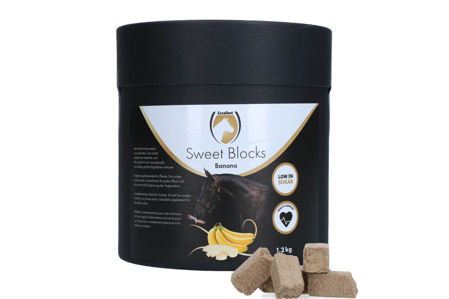 Excellent Horse Sweet Blocks Banana 1,2kg
