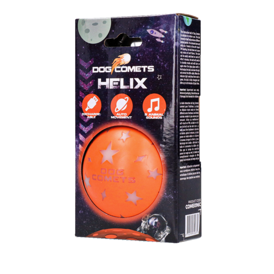 Dog Comets Helix Orange