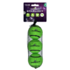 Dog Comets Starlight Tennis Ball M Green (3-Pack)