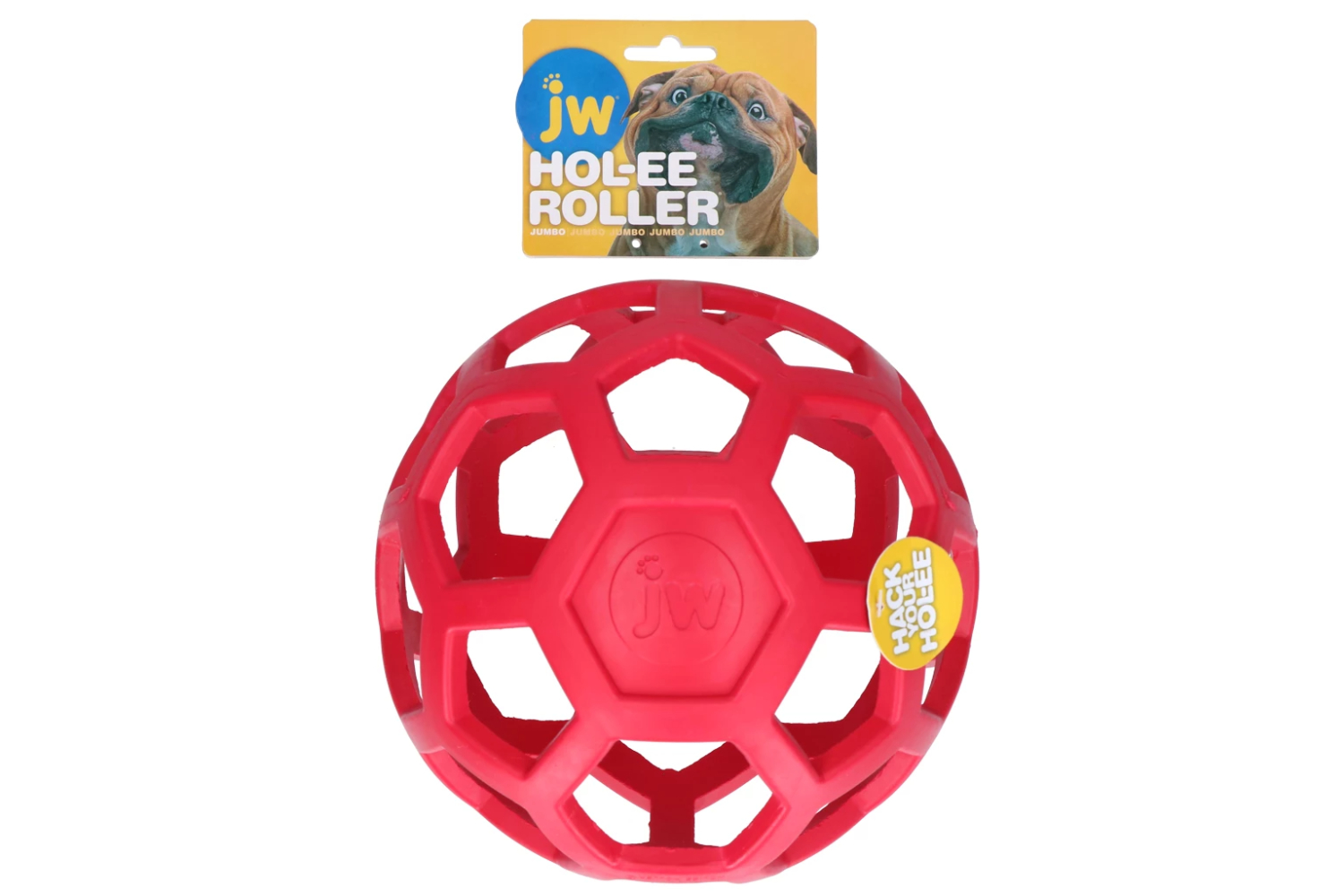 JW Hol-EE Roller Jumbo Rød
