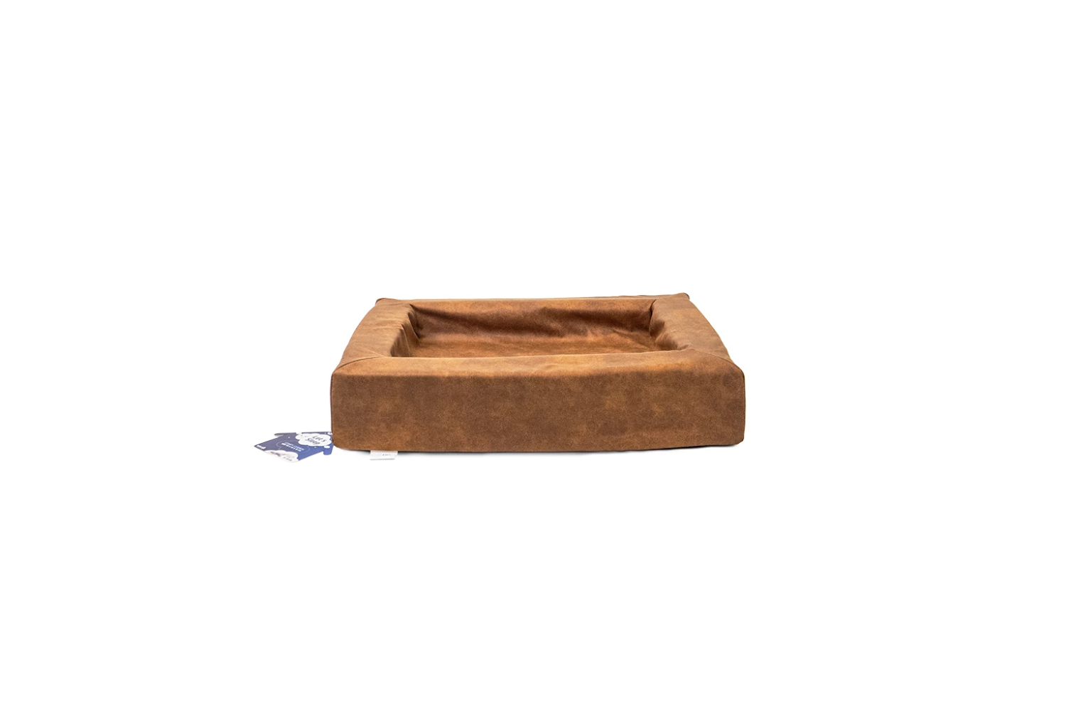 Let's Sleep Comfy Cushion Dog Basket M Cognac