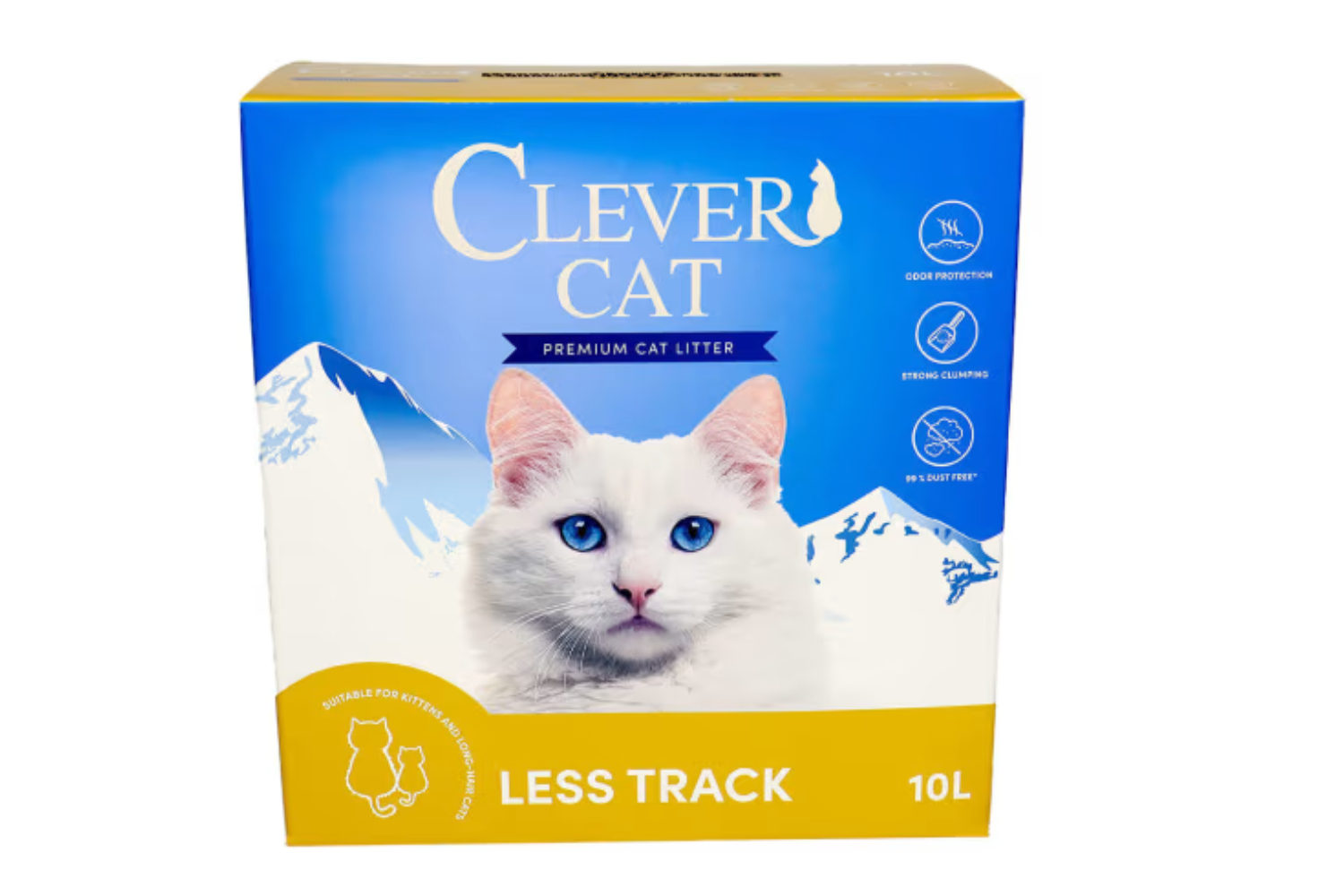Clever Cat Kattesand Less Track 10L