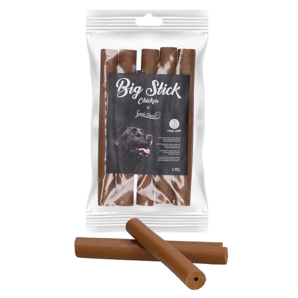 Luna's Choice Big Stick m/Kylling 5pk