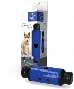 Eat Slow Live Longer Feed & Treat Roller Blå -Stor