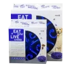 Eat Slow Live Longer Original Stor Blå – Matskål mot sluking 30 cm