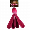 Dog Comets Alien Octo M (Rosa) – Slitesterk Flytende Hundeleke m/ Pip & Knitring