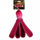 Dog Comets Alien Octo M (Rosa) – Slitesterk Flytende Hundeleke m/ Pip & Knitring
