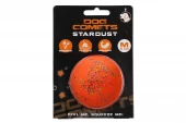 Dog Comets Stardust Hundeball (Oransje, Ø 6 cm) – Naturgummi Spretter & Flyter