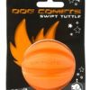 Dog Comets Meteorite Hundeball (Oransje, Ø 6 cm) – Super Slitesterk Naturgummi