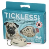TICKLESS Pet Ultralydjager Beige – Giftfri flått- og loppeavviser til hund og katt
