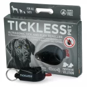 TICKLESS Pet Ultralydjager Sort – Giftfri flått- og loppeavviser til hund og katt